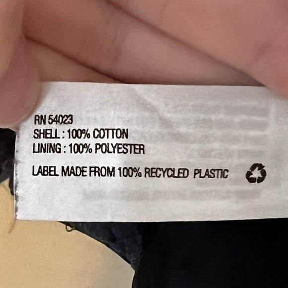 GAP Academy Blazer Jacket Size 0 Blue Polka Dot Chambray Casual Preppy Boho - Picture 6 of 14